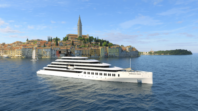 Emerald Kaia iniciará operações no Oceano Índico com roteiros de 13 noites entre Seychelles, Tanzânia e Quênia. Crédito: Divulgação/Emerald Cruises Emerald Kaia iniciará operações no Oceano Índico com roteiros de 13 noites entre Seychelles, Tanzânia e Quênia. Crédito: Divulgação/Emerald Cruises