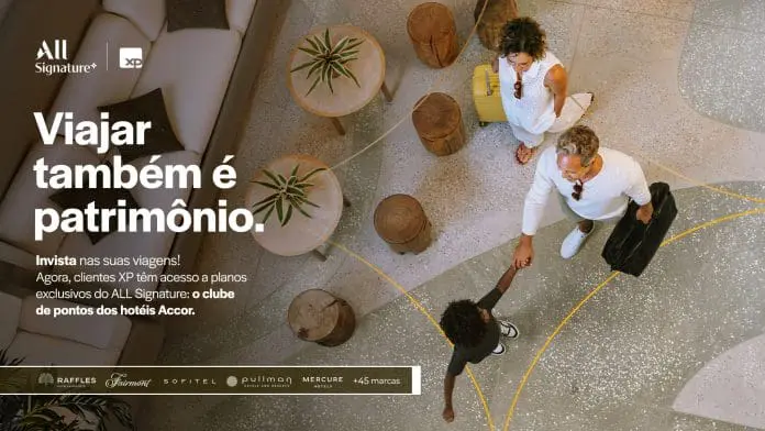 ALL Signature e XP firmam parceria com planos exclusivos, acúmulo de pontos Reward e benefícios em viagens a partir de agosto.