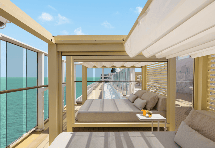 NCL renova Norwegian Jade e Gem com spa ampliado, Vibe Beach Club e novas atrações a bordo. NCL renova Norwegian Jade e Gem com spa ampliado, Vibe Beach Club e novas atrações a bordo.