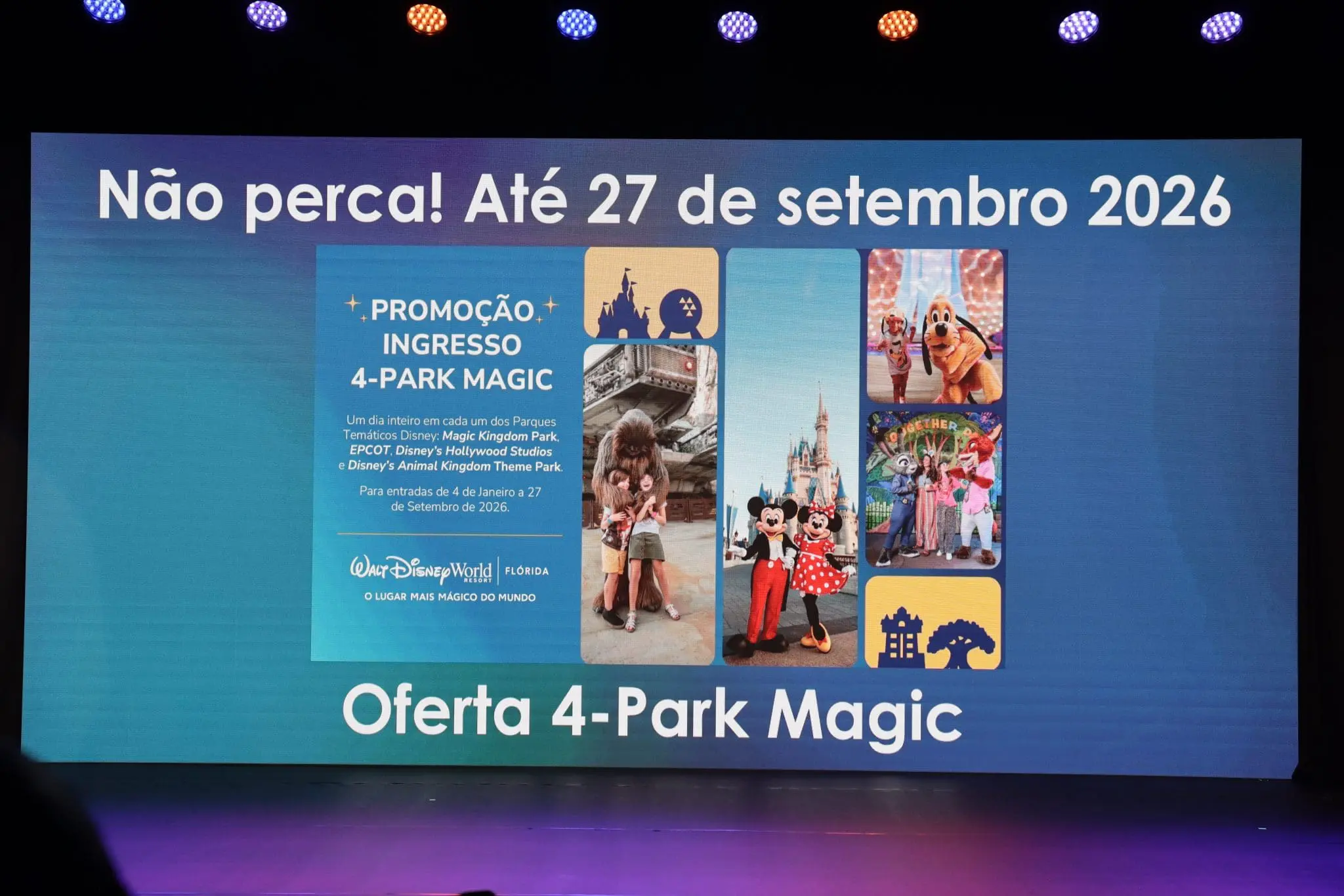 4-Park Magic segue válido até dia 27 de setembro.  Crédito: Felipe Lima/Brasilturis