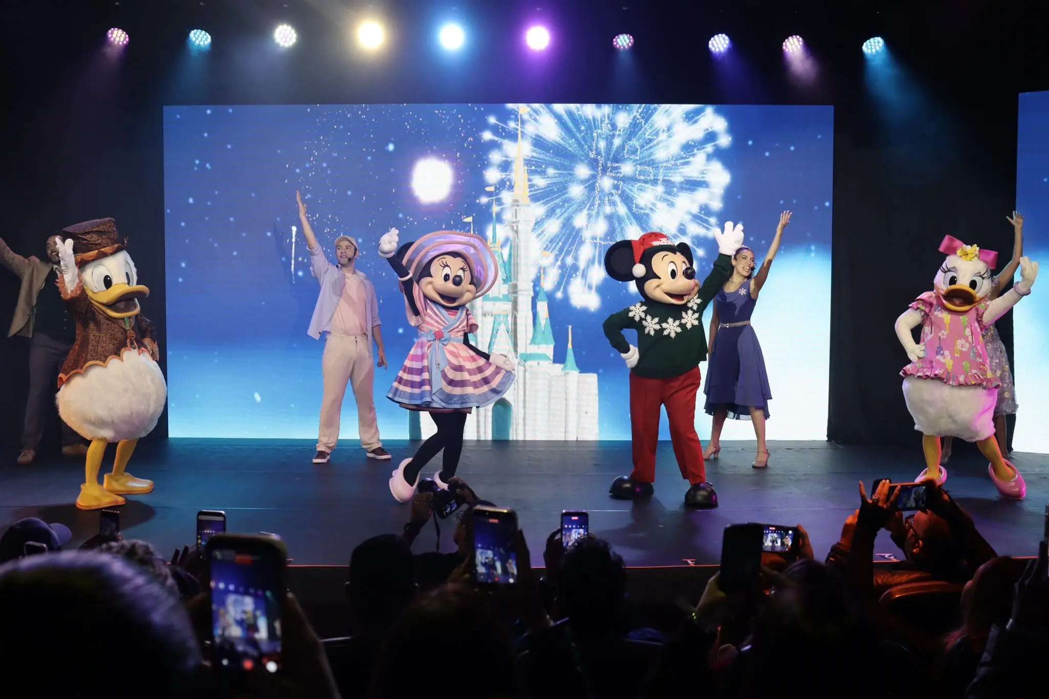 A Disney preparou um show exclusivo para o mercado latino-americano. Crédito: Felipe Lima/Brasilturis