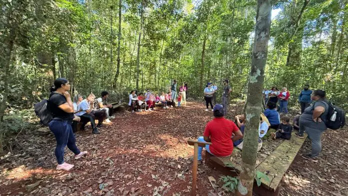 Curso gratuito capacitará profissionais para atuação em trilhas interpretativas e turismo de natureza em Parauapebas. Crédito: Divulgação/Prefeitura de Parauapebas Curso gratuito capacitará profissionais para atuação em trilhas interpretativas e turismo de natureza em Parauapebas. Crédito: Divulgação/Prefeitura de Parauapebas