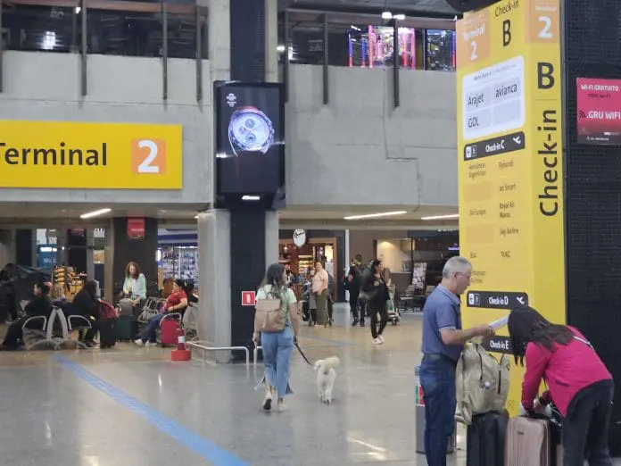 Greve na CPTM mantém operação parcial de três linhas e interrompe o Expresso Aeroporto. Crédito: Kamilla Alves/Brasilturis