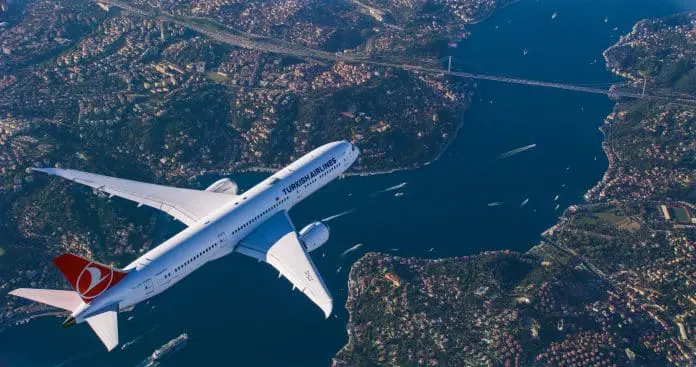 Turkish Airlines registrou crescimento de receita, lucro e ocupação recorde no segundo trimestre de 2026. Crédito: Divulgação/Turkish Airlines