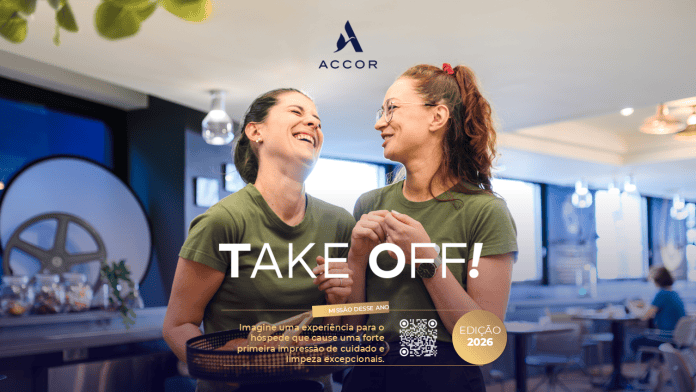 Accor abre inscrições para o Take Off! Brasil 2026, programa de inovação voltado a estudantes de todo o País.