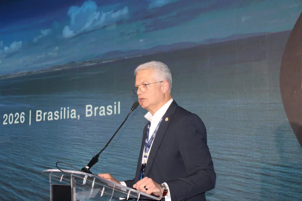 André Pousada, vice-presidente Regional de Relações Governamentais para a América Latina da Royal Caribbean. Crédito: Maurício Herschander/ Brasilturis