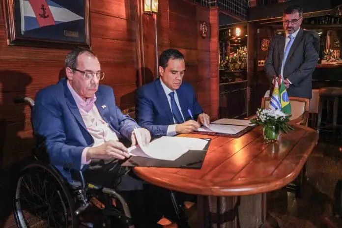 Brasil e Uruguai assinaram memorando para ampliar a integração turística e desenvolver rotas na região de fronteira. Crédito: Divulgação/Ministério do Turismo