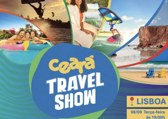 Ceará Travel Show chega a Lisboa em 8 de setembro com capacitação e rodada de negócios para profissionais do turismo português.