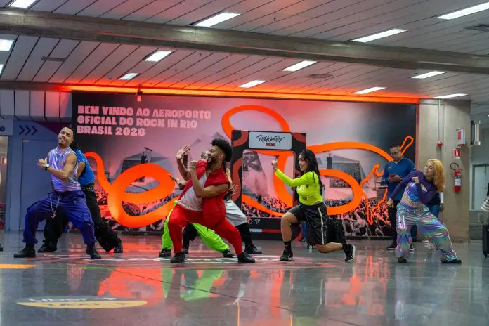 Rio Galeão prevê 643 mil passageiros no Rock in Rio 2026, alta de 21%, além de 62 voos extras e ações especiais.