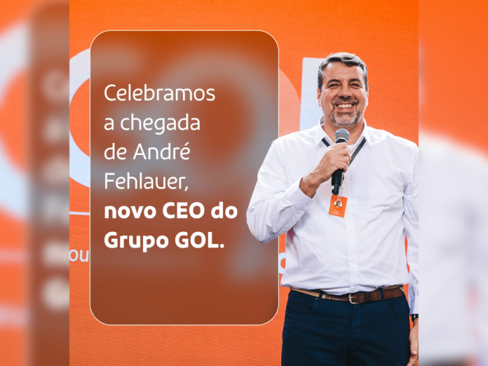 Gol publicou comunicado em linkedin para marcar o retorno de Fehlauer. Crédito: Reprodução/Linkedin