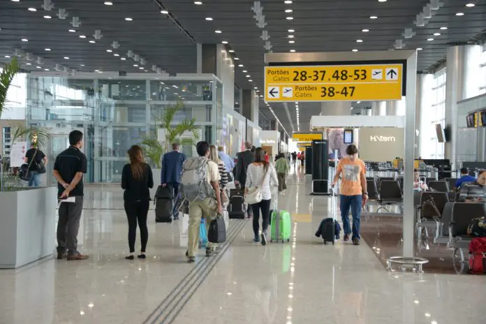 Brasil recebe 6,45 milhões de turistas internacionais até agosto, com Argentina, Chile e Estados Unidos entre os emissores. Crédito: Divulgação