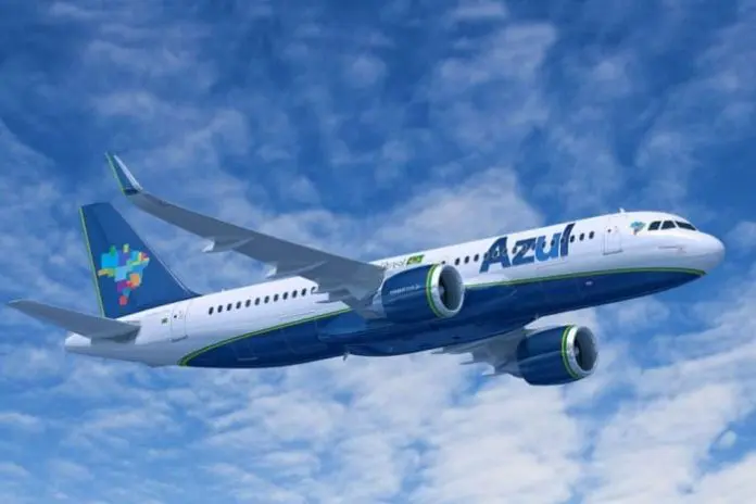 Azul terá 400 voos extras e mais de 57,4 mil assentos na região Sul durante a alta temporada de verão 2026/2027.