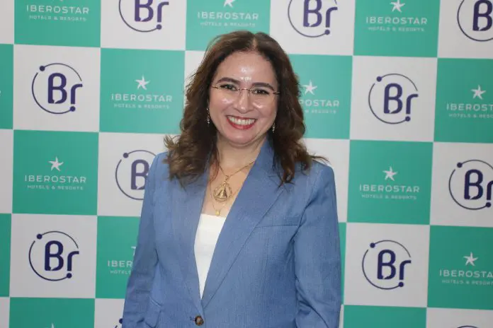 Ana Carolina Medeiros, presidente da Abav Nacional. Crédito: Maurício Herschander/ Brasilturis Abav Expo 2026