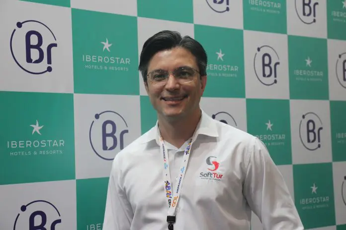 Giliardi Vieira, CEO da Soft Tur. Crédito: Maurício Herschander/ Brasilturis