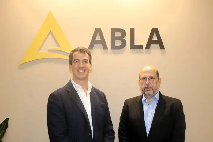 Luiz Felipe Nemer e Paulo Miguel Junior, vice-presidente e presidente eleitos, respectivamente, da Abla. Crédito: Maurício Herschander/ Brasilturis