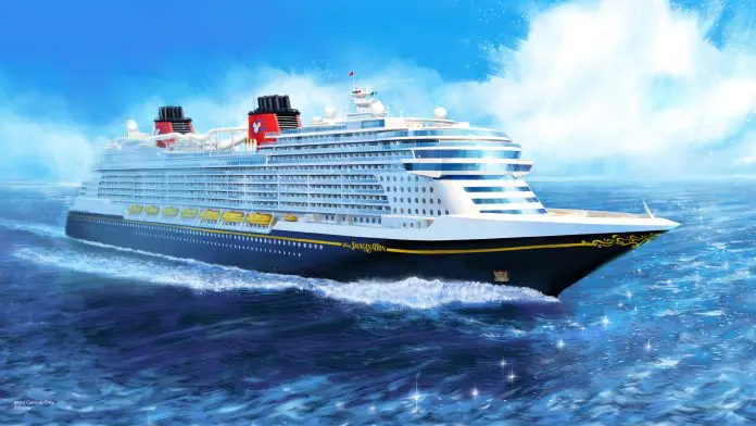 Disney anuncia o Imagination, primeiro navio de cruzeiros da marca no Japão, com estreia prevista para 2029, a partir de Tóquio.