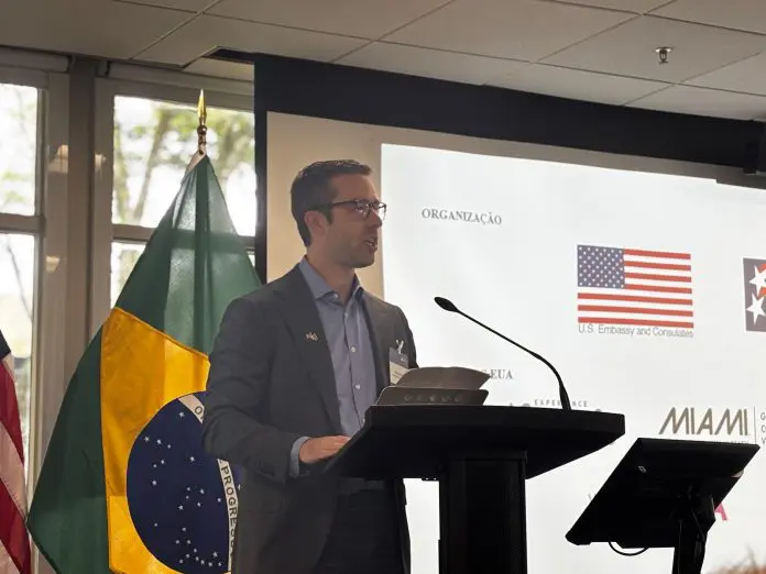 Michael Godley, cônsul Comercial dos Estados Unidos em São Paulo. Crédito: Maurício Herschander/ Brasilturis