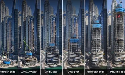 Maior torre de hotel do mundo está 50% construída