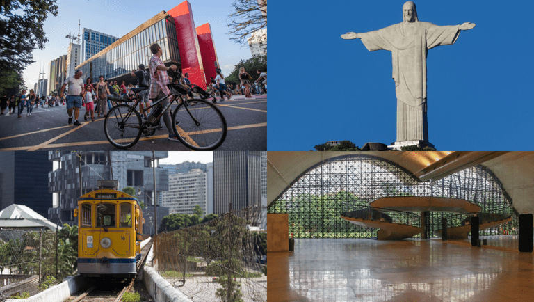 Destinos estão em rol das 100 melhores cidades. Foto MTur Destinos