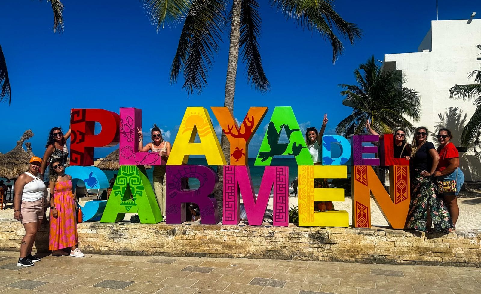 Grupo de agências de viagens de São Paulo, Minas Gerais e Rio de Janeiro que participaram do BestFam The Fives em Playa Del Carmen.