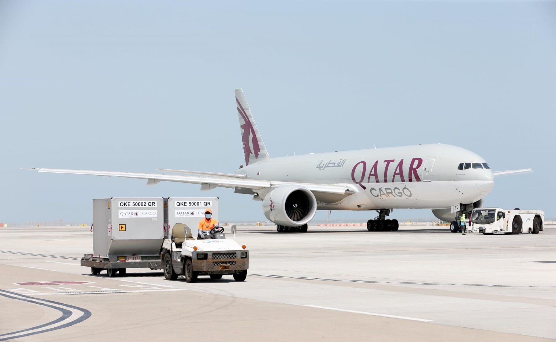 Qatar Airways Cargo. Foto: Divulgação