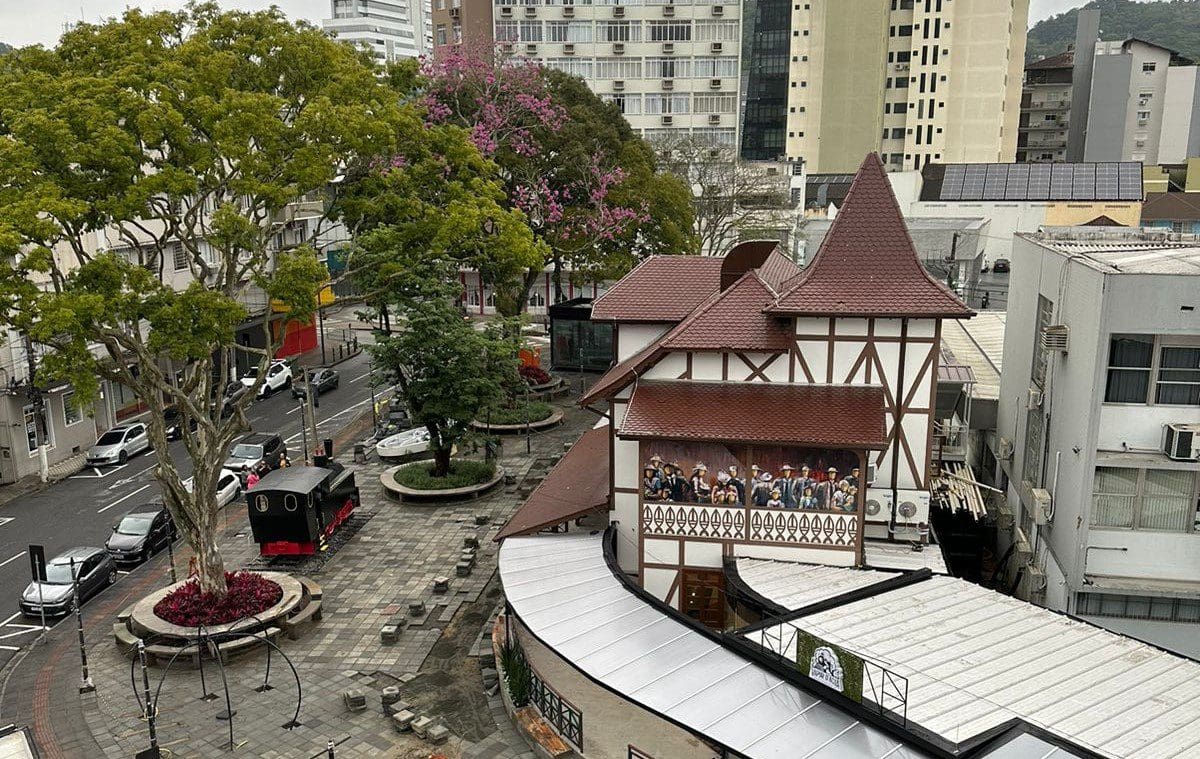 Estação Unifique, em Blumenau. Foto: Divulgação