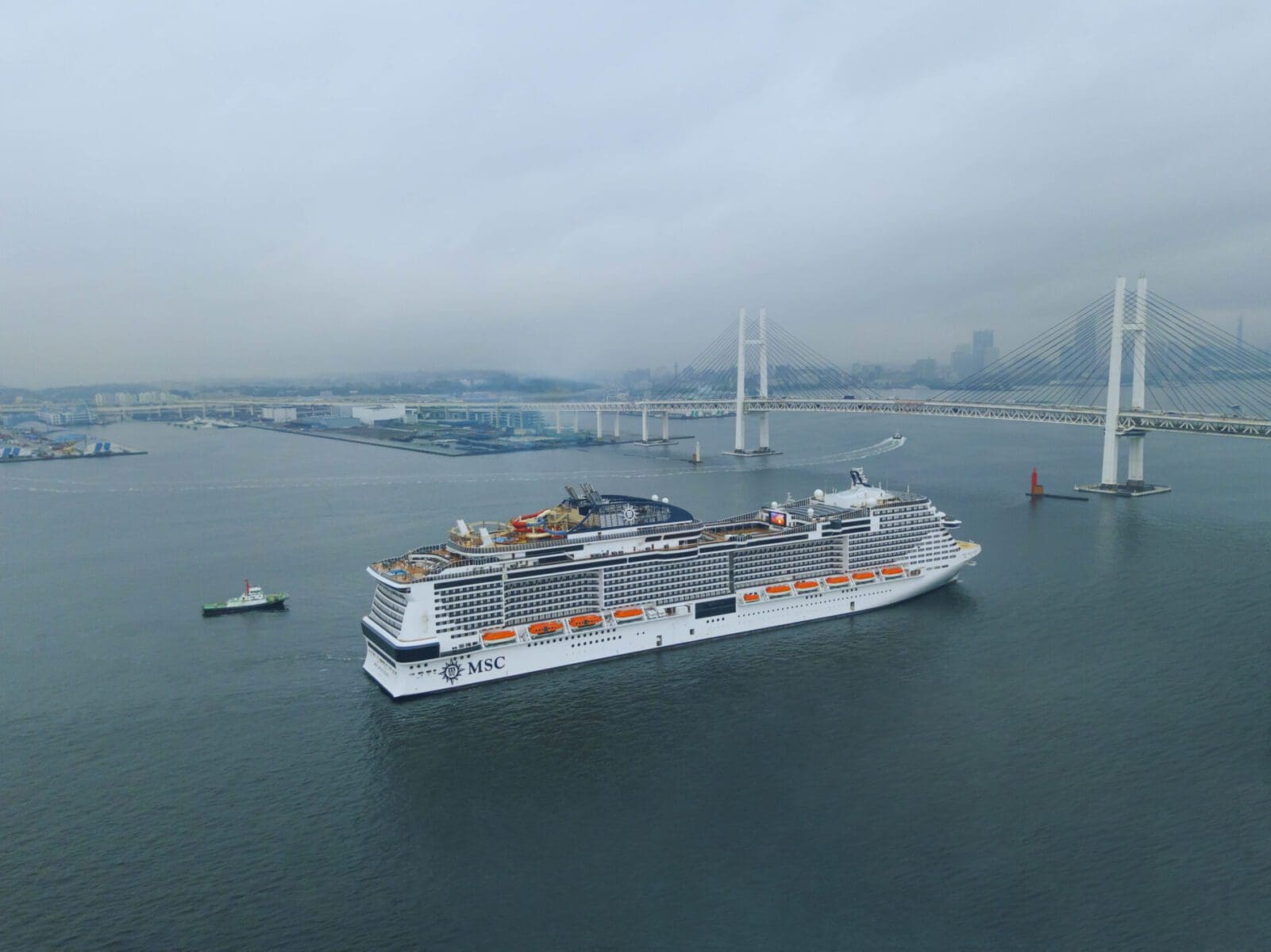 MSC Cruzeiros abre as vendas para itinerários pelo Japão. Foto: Divulgação