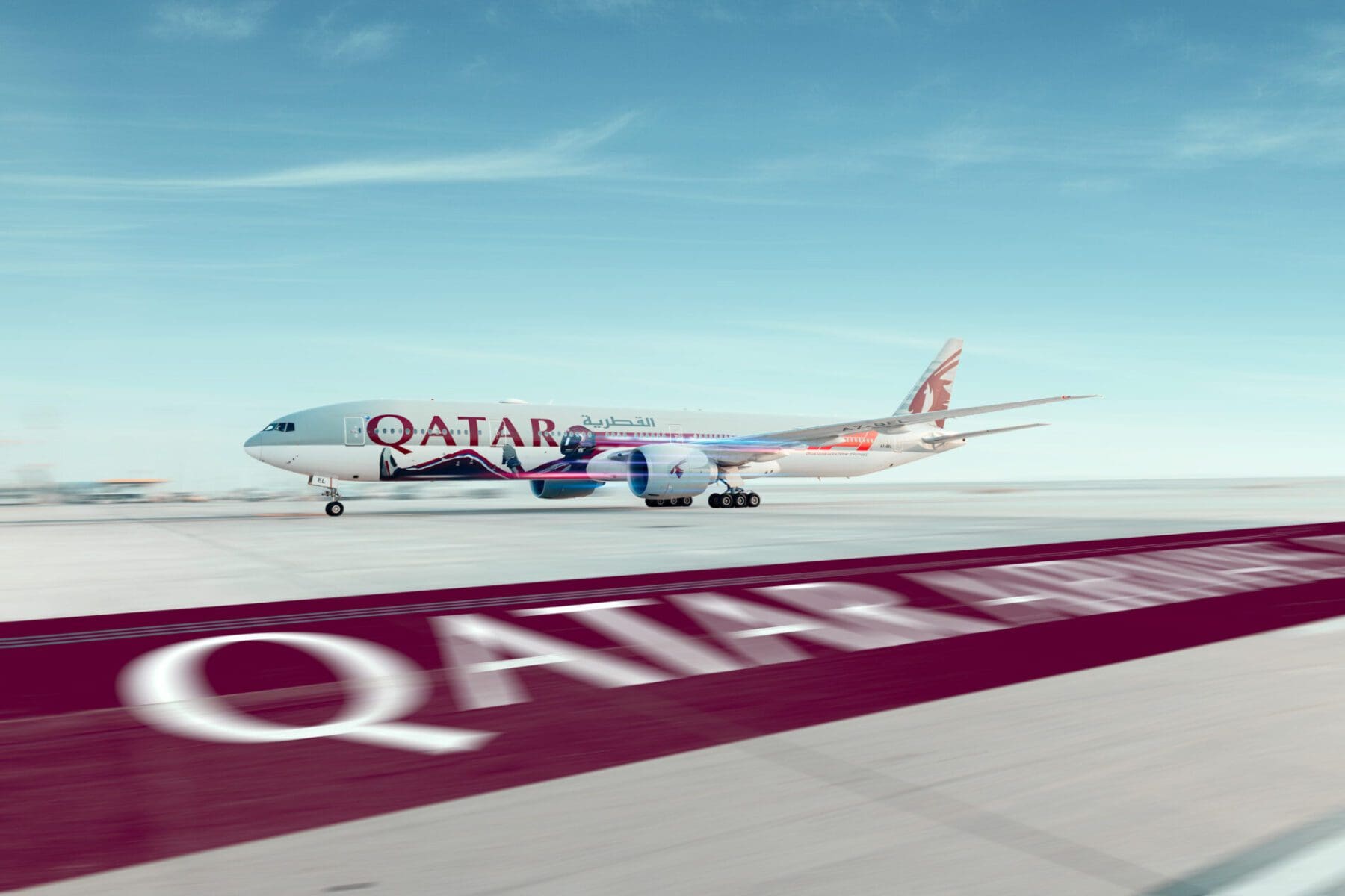 Passageiros da Qatar Airways podem viver uma experiência incomparável com os pacotes Ultimate F1 Fan da Qatar Airways Holidays. Foto: Divulgação