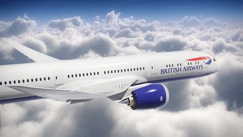 British Airways. Foto: Divulgação