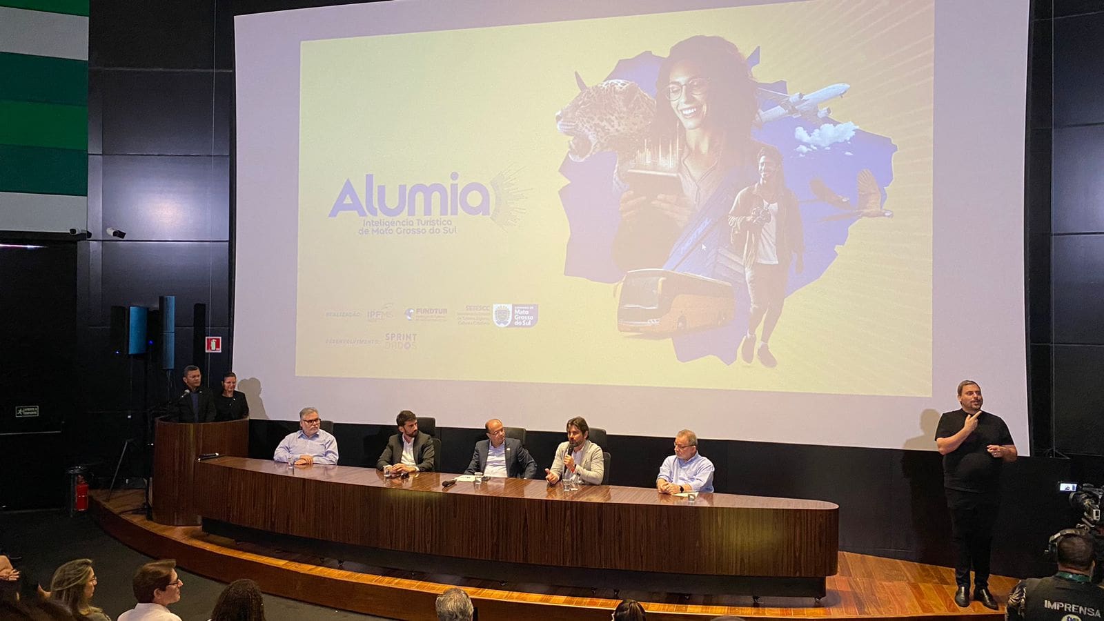 Lançamento Alumia. - Foto: Divulgação.