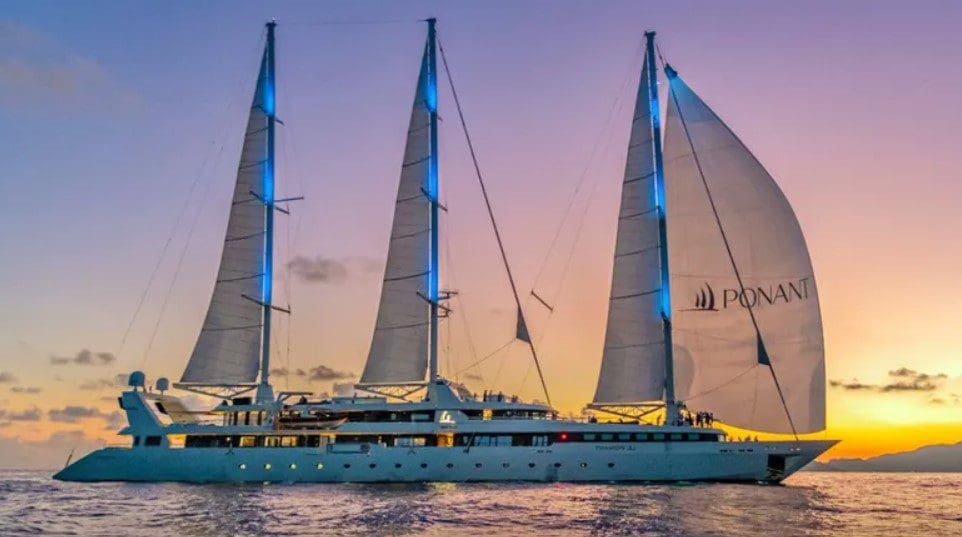 Le Ponant. Foto: Divulgação/Ponant