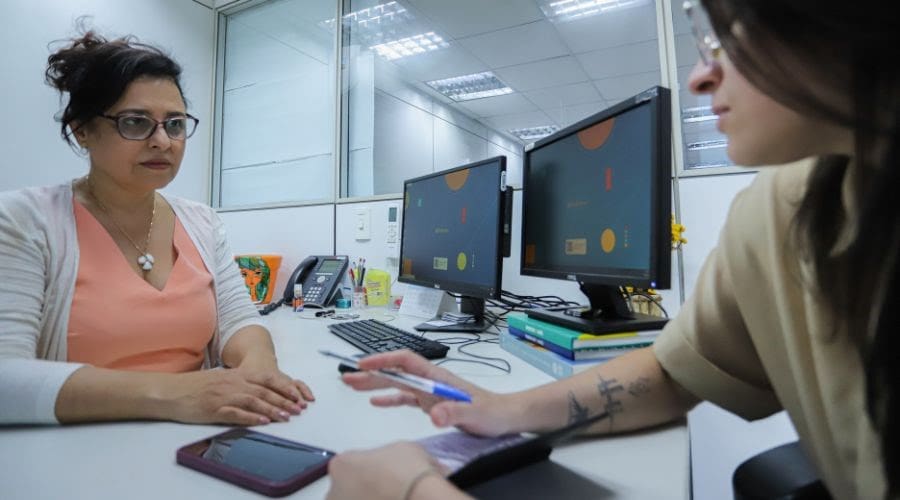 A gerente de Experiências e Competitividade Internacional da Agência, Monica Eliza Samia. Ela detalha o atual perfil do turista estrangeiro que busca por as experiências das festas populares brasileiras (Foto: Renato Vaz/Embratur)