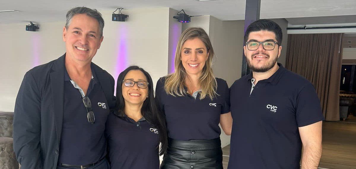 Fabio Ferrari, Priscila Alencar, Paula Rorato e Paulo Biondo. Foto: Divulgação