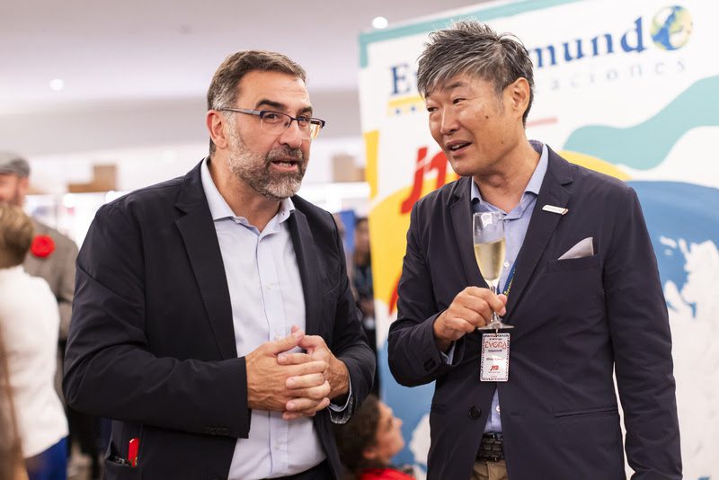 Alejandro de la Osa, CEO da Europamundo e Shinji Kamio, CEO do JTB. Foto: Divulgação