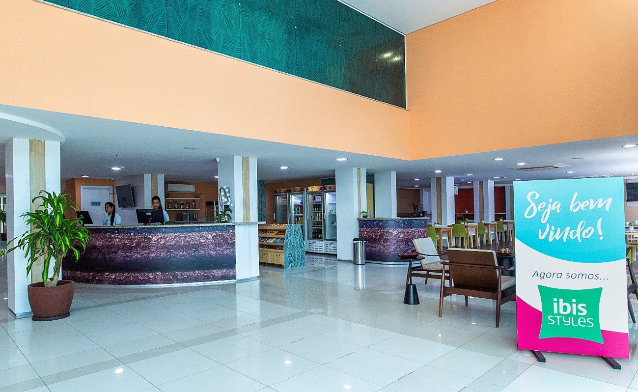 Lobby do hotel ibis Styles Manaus - Foto: Divulgação