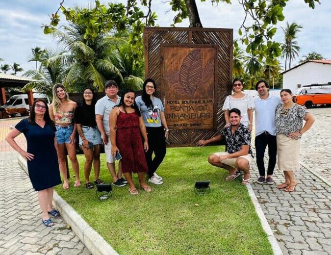 Grupo de agentes da Bahia com comerciais da Interep - Foto: Divulgação