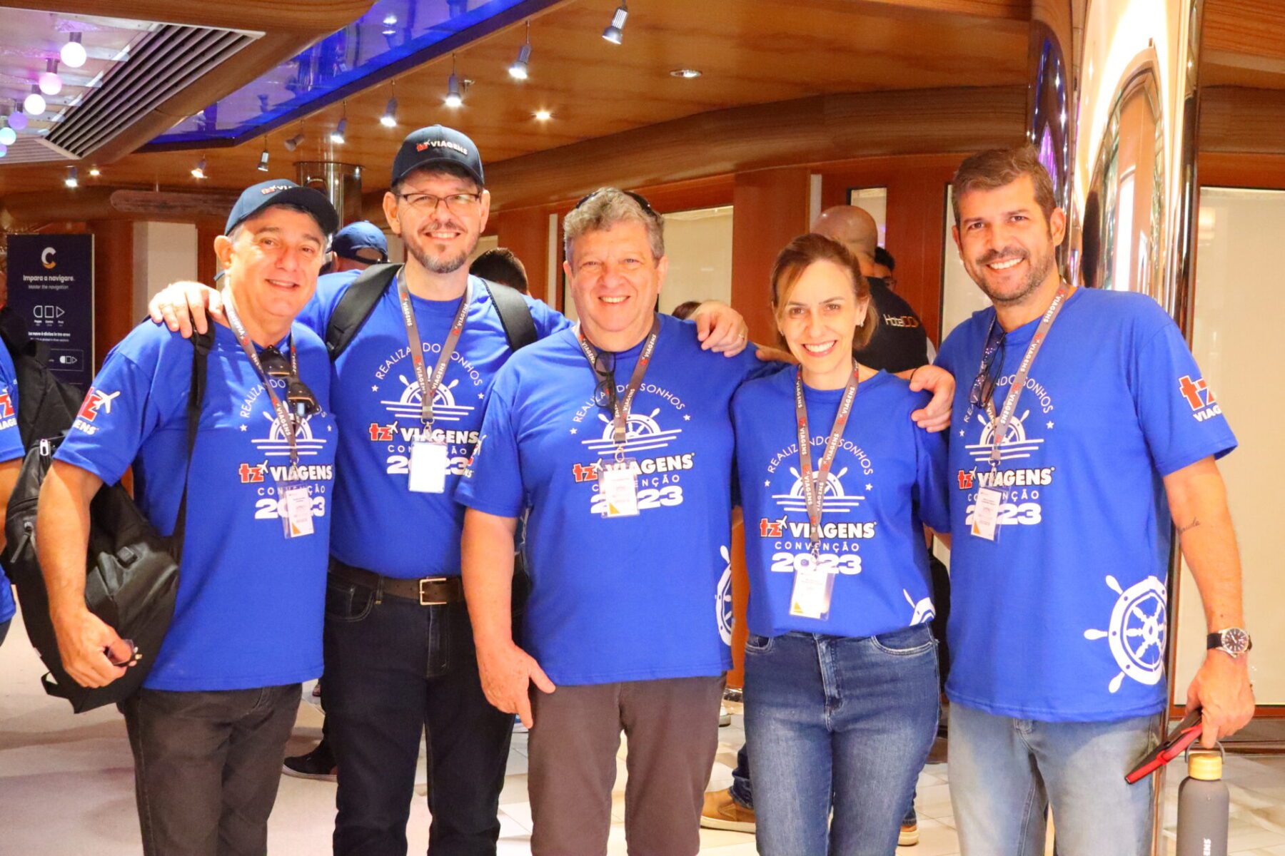 Walmir Castanha, Sérgio Palácio, José Cazassa Filho, Rita de Carvalho e Marcio Valente