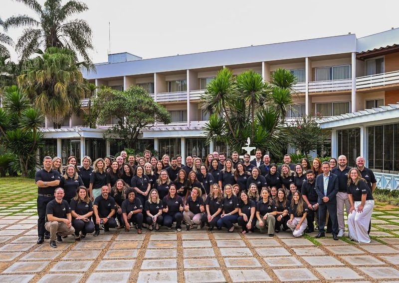 Equipe Bourbon presente na convenção de fim de ano da empresa, no Bourbon Cataratas do Iguaçu Thermas Eco Resort - Foto: Divulgação