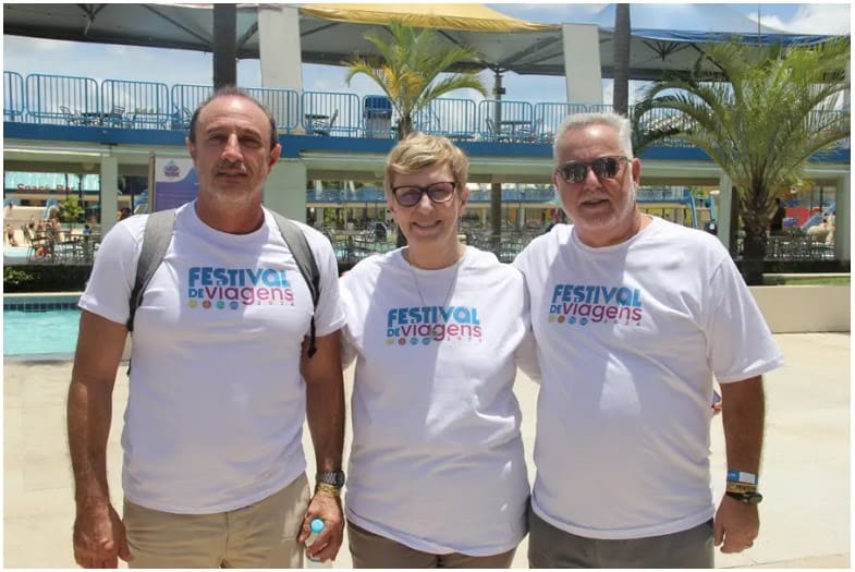 Fernando Ciavolella, Bárbara Picolo e Michael Barkoczy - Foto: Divulgação