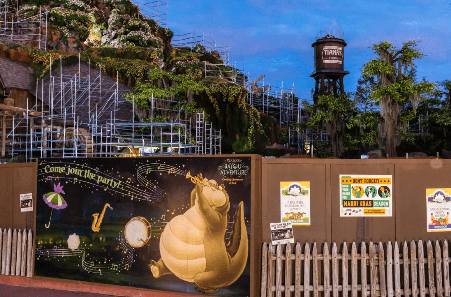 Tiana's Bayou Adventure abre neste verão norte-americano, no Walt Disney World Magic Kingdom, e levará os visitantes a uma aventura musical inspirada no filme 