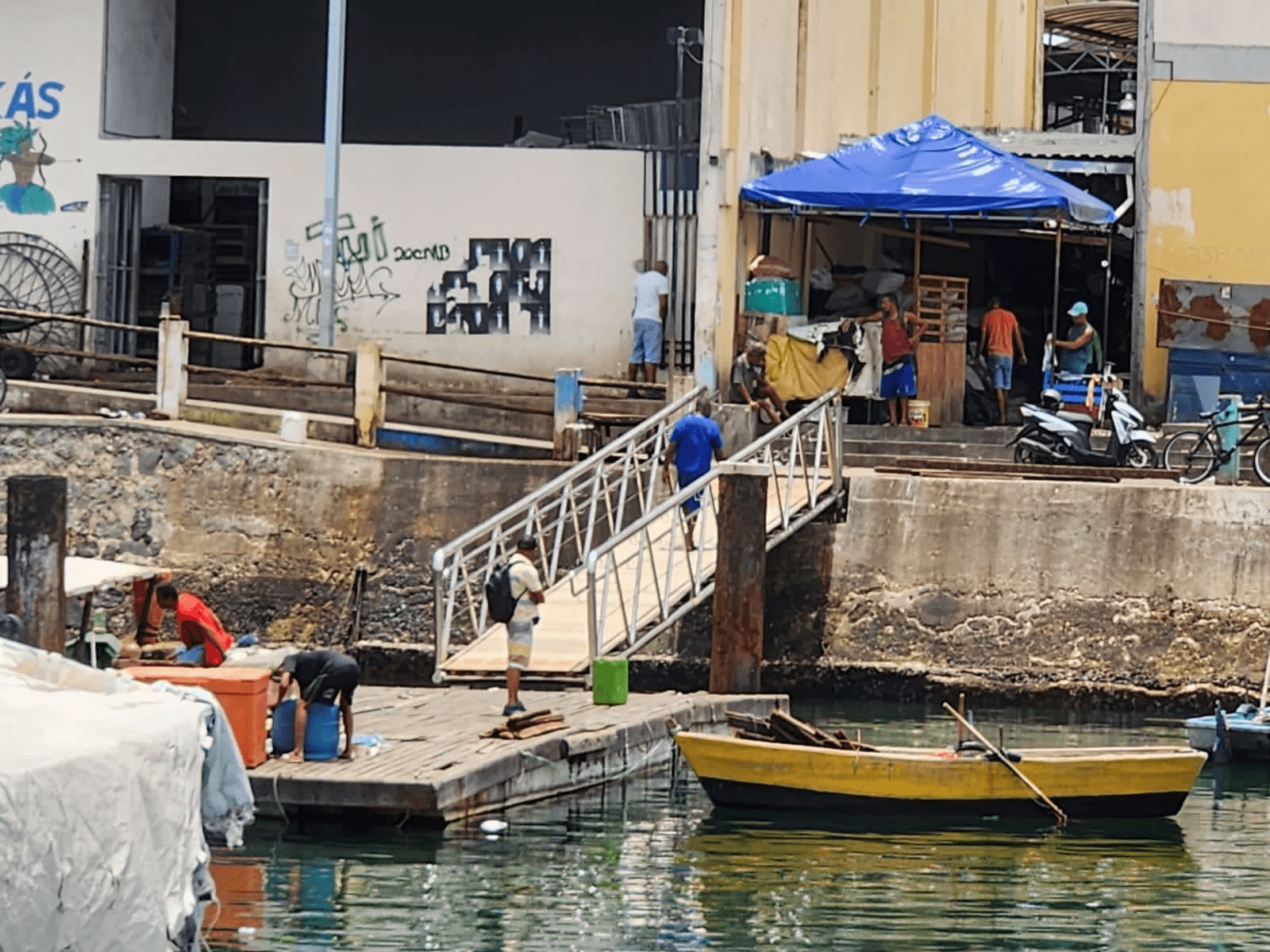 Governo da Bahia, ponte provisória