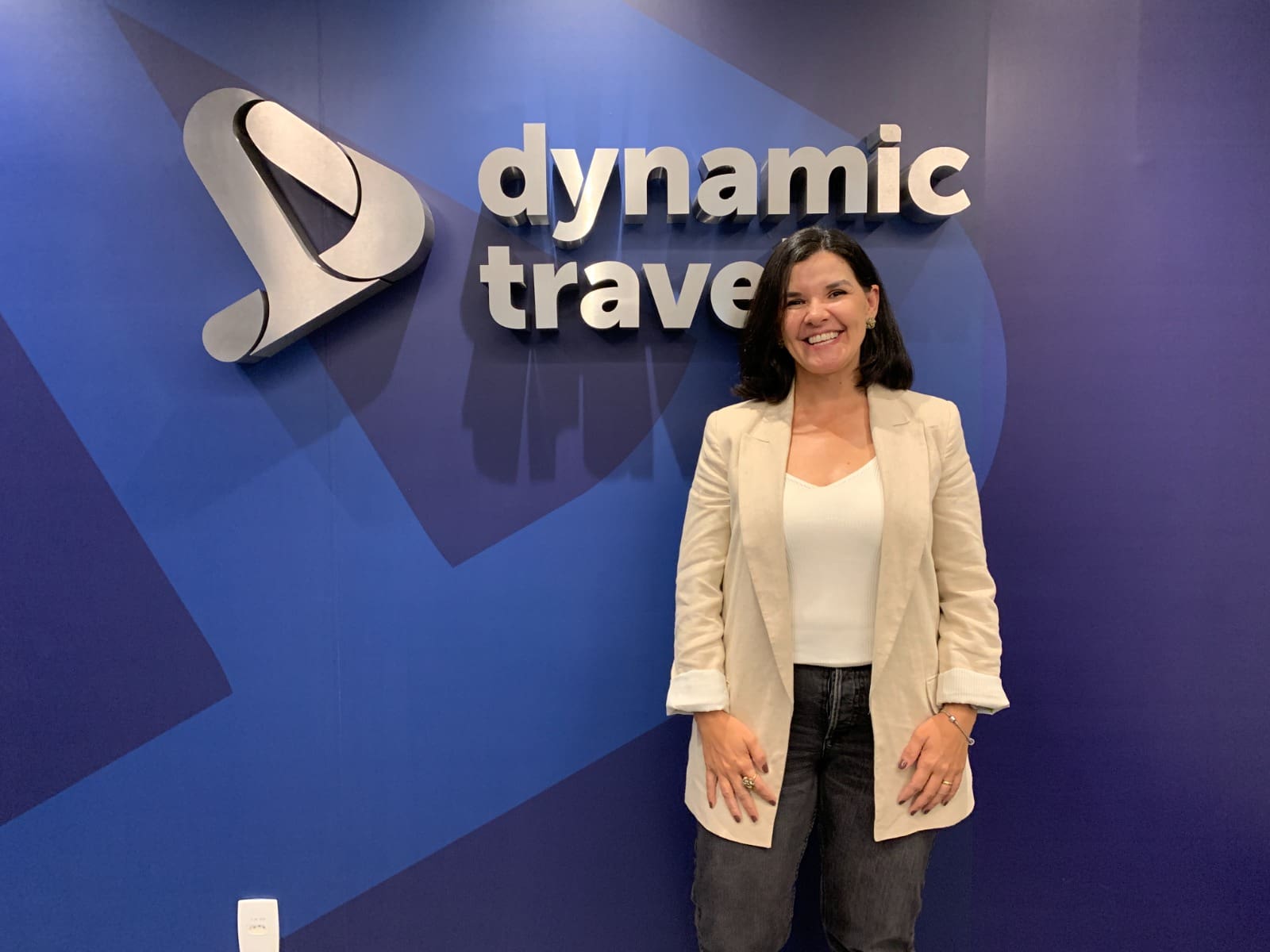 Jaqueline Loren Meirinho Ferreira, executiva comercial da Dynamic Travel em Joinville - Foto: Divulgação