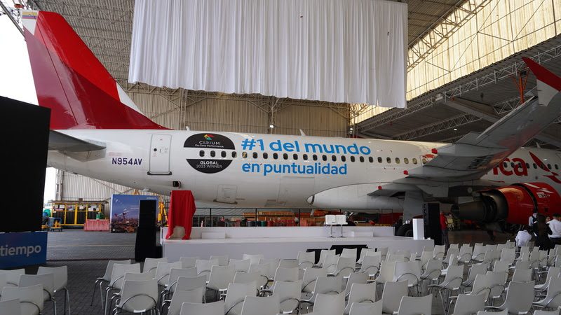 Avianca, Cirium, mais pontual, companhia aérea