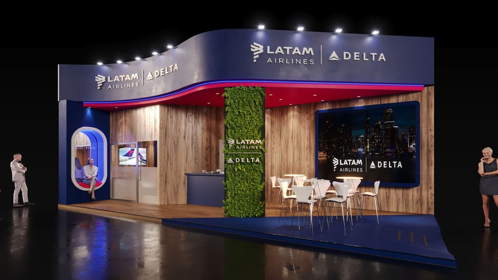 Latam e Delta comemoram o sucesso da joint venture que operam entre Brasil e EUA