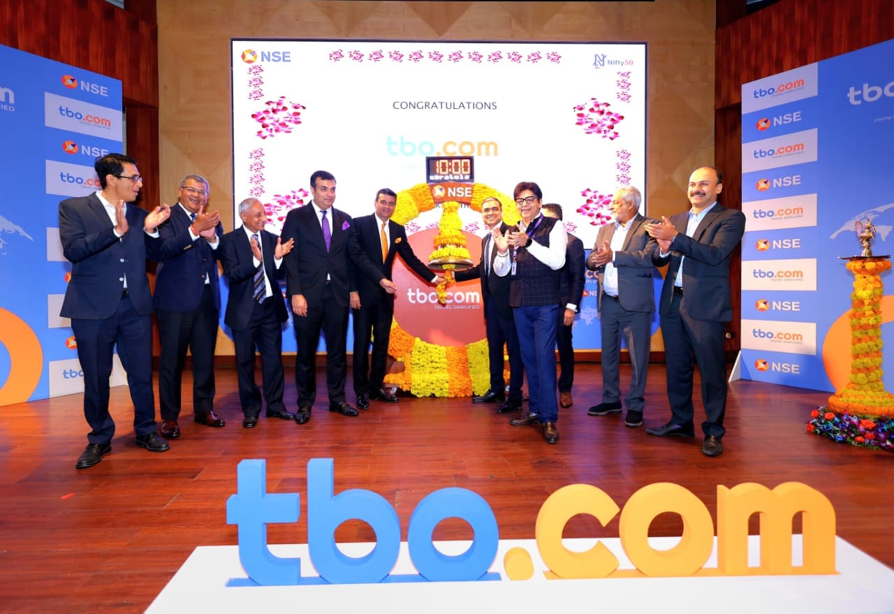 TBO concluiu IPO nas bolsas indianas National Stock Exchange (NSE) e a Bombay Stock Exchange (BSE