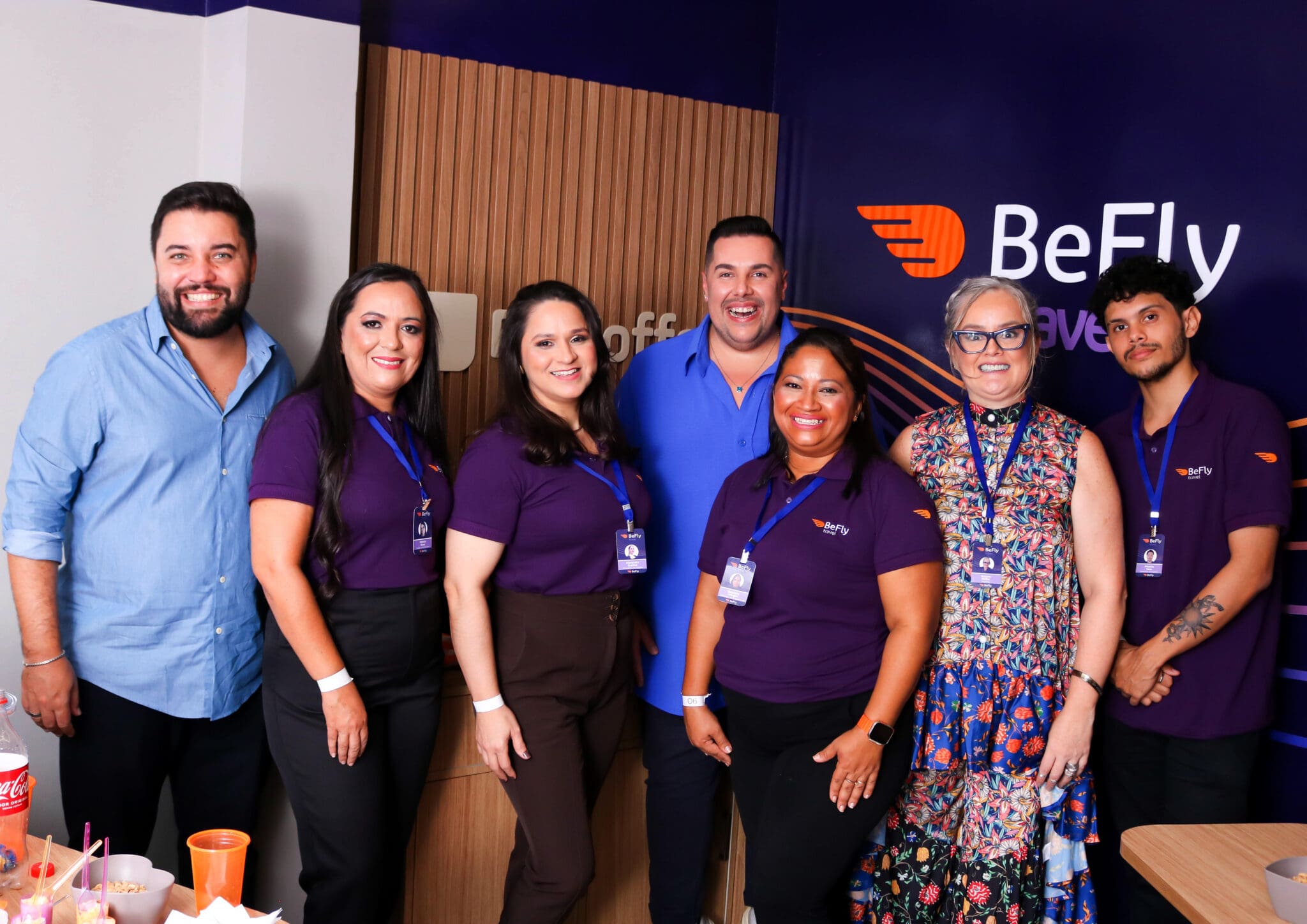 Time BeFly e franqueados BeFly Travel Aquiraz