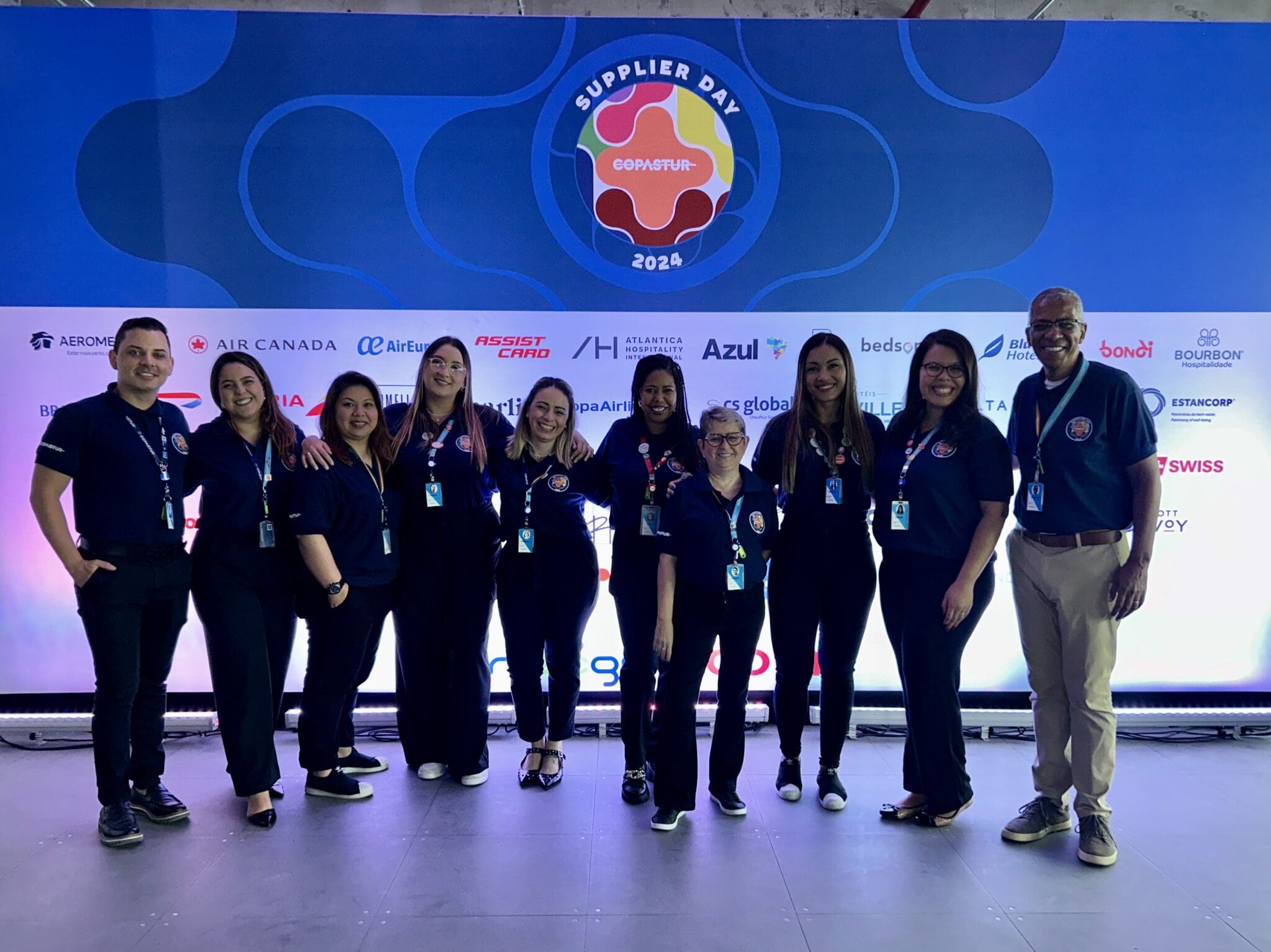 Equipe da Copastur na segunda edição do Supplier Day (Foto: Divulgação)