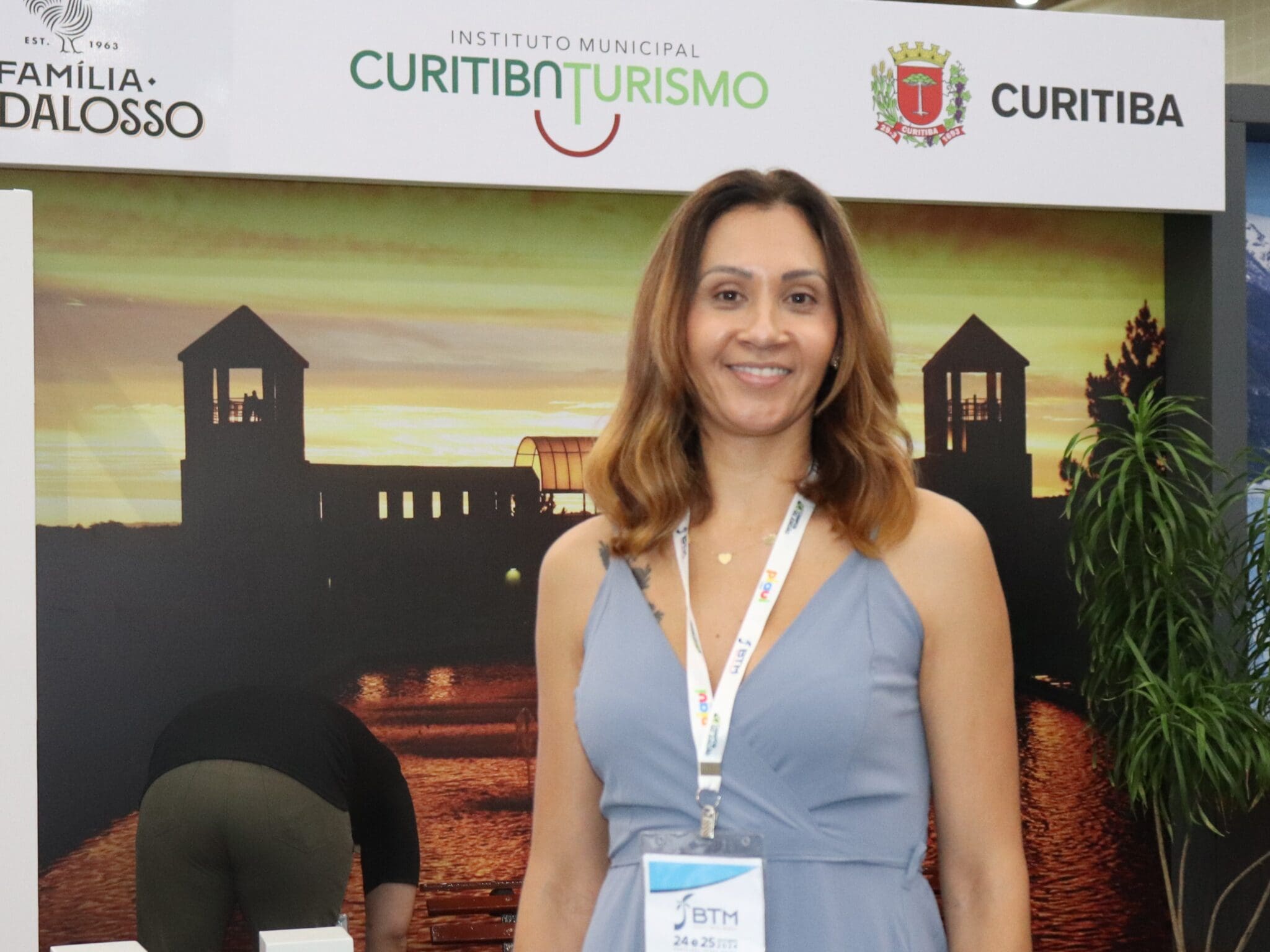 Janaína Reatti, gerente de Turismo e Eventos de Curitiba Foto: Kamilla Alves (Brasilturis)