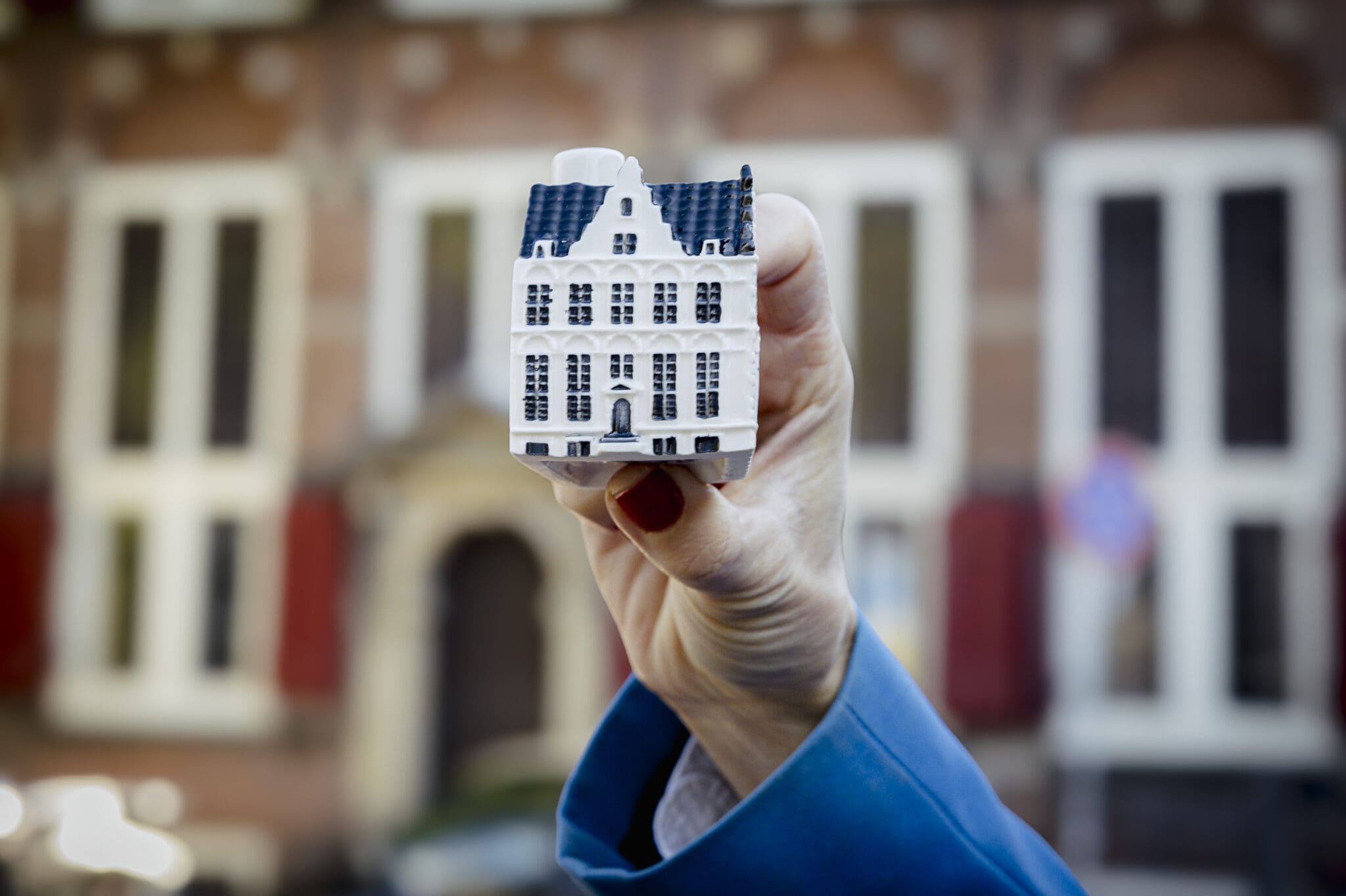 Nova miniatura foi revelada no dia do aniversário da KLM em evento na capital holandesa (Foto: Divulgação)