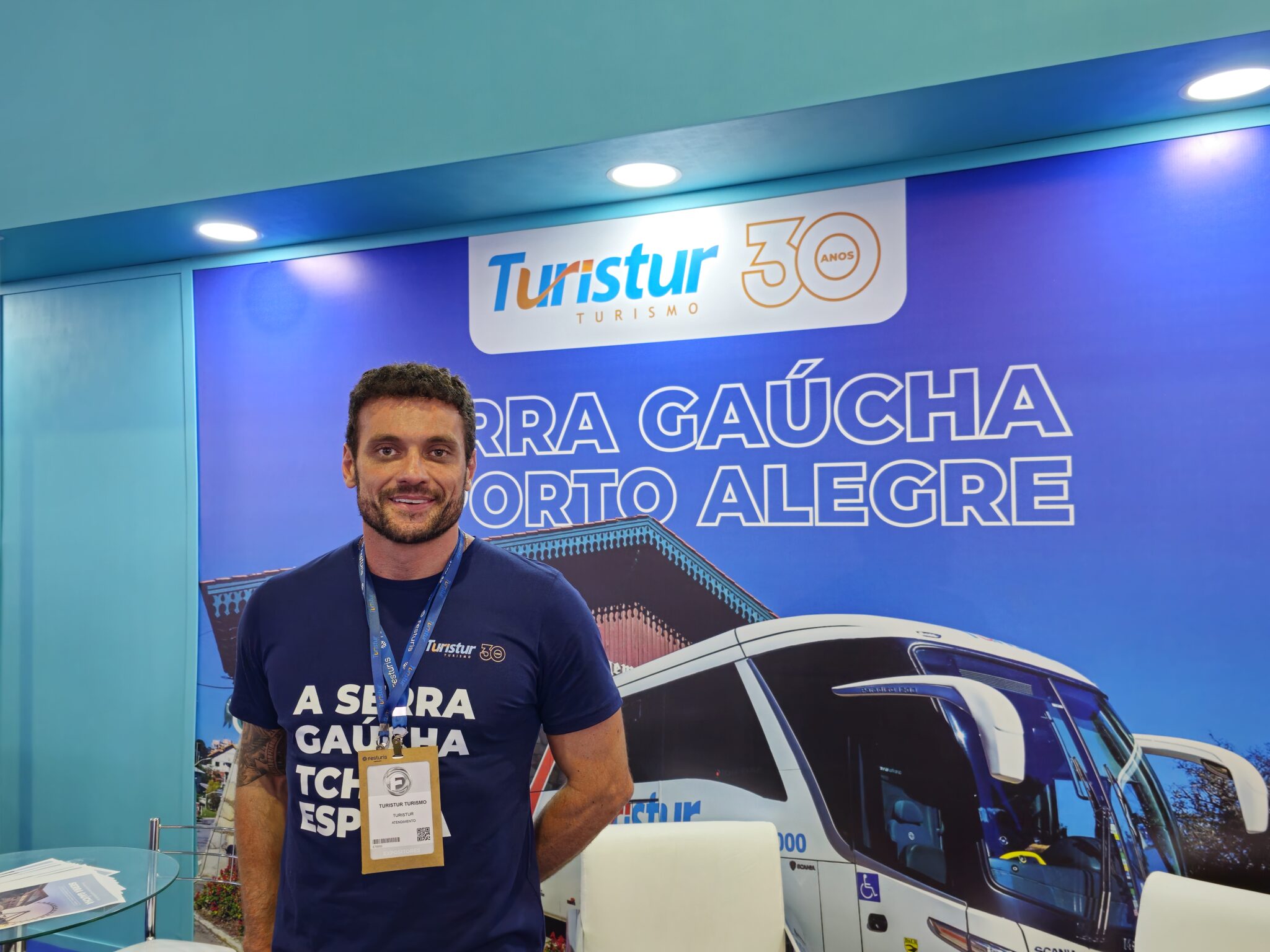 Samuel Kist, gerente Comercial da Turistur Foto: Kamilla Alves (Brasilturis)